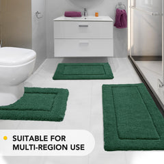 Quick Dry Plush Bathroom Rug
