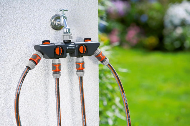 Gardena 4-Way Water Distributor 8194 — Tap Splitter