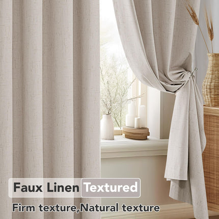 Blackout Thermal Insulated Curtains, 2 Panels