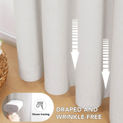 Blackout Thermal Insulated Curtains, 2 Panels