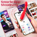 Cacuola 90° Bendable Vibrator — Dual Head, 10 Modes, G-Spot & Clitoris