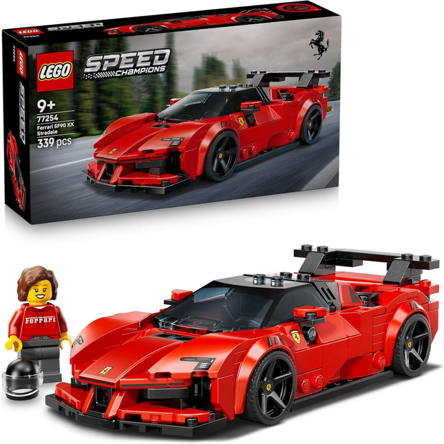 LEGO Speed Champions Ferrari SF90 XX Stradale 77254 — Building Set, Ages 9+