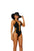 Lycra Monokini With Lace Up Detail