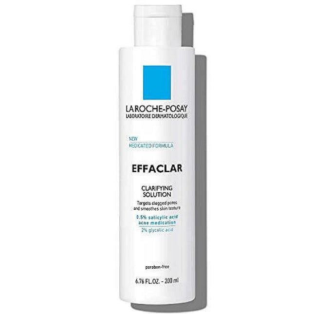 La Roche-Posay Effaclar Clarifying Solution Acne Toner with Salicylic Acid – 6.76 fl oz