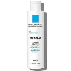La Roche-Posay Effaclar Clarifying Solution Acne Toner with Salicylic Acid – 6.76 fl oz
