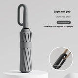 84-Bone Ring Buckle Umbrella | Windproof Reinforced Frame with Water-Repellent Canopy