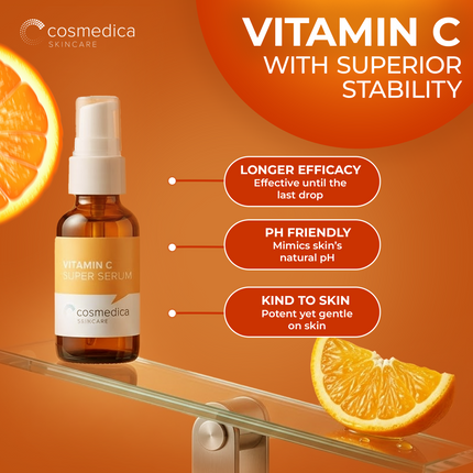 Cosmedica Vitamin C Serum with Hyaluronic Acid