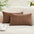 Saddle Brown Lumbar Pillow Covers, 2PCS