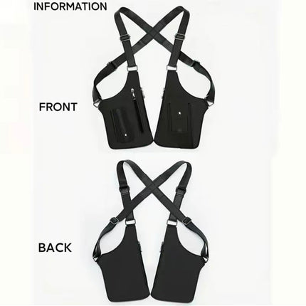 StealthCarry Urban Bag | Anti-Theft Leather Underarm Shoulder Bag & Holster