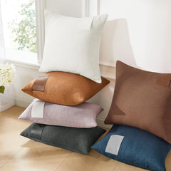 Saddle Brown Lumbar Pillow Covers, 2PCS