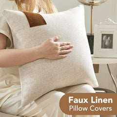 Saddle Brown Lumbar Pillow Covers, 2PCS