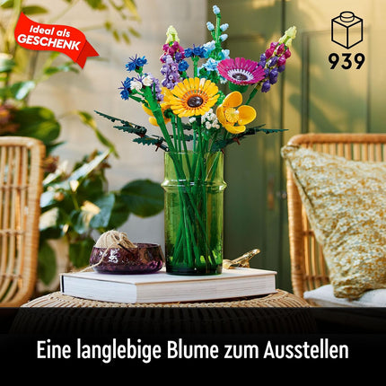 LEGO Botanicals Wildflower Bouquet 10313 — 16 Stems