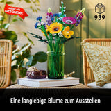 LEGO Botanicals Wildflower Bouquet 10313 — 16 Stems, 8 Flower Types
