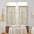 Natural Farmhouse Cafe Tier Curtains, 2 Panels