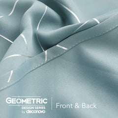 Geometric Blackout Curtains, 2 Panels