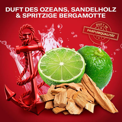 3-in-1 Shower Gel Shampoo Men Hair Body Face 1L by Old Spice