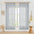 Light Filtering Linen Drapes, Back Tab & Rod Pocket