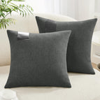 Dark Grey / 18.0L x 18.0W inches