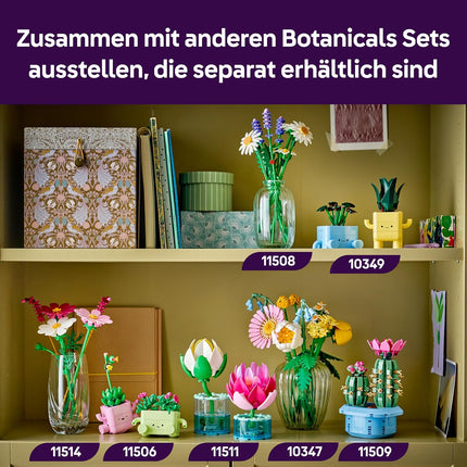 LEGO Botanicals Flower Bouquet — Cosmos & Grass Stems