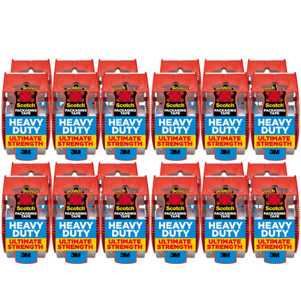 Scotch Heavy Duty Packing Tape, 1.88 in x 800 in, 6 Rolls