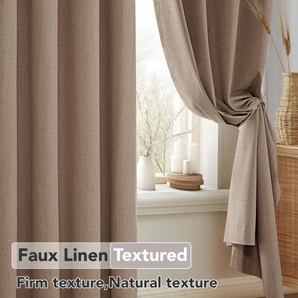 Blackout Thermal Insulated Curtains, 2 Panels