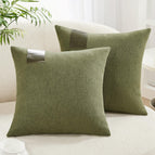 Olive Green / 18.0L x 18.0W inches