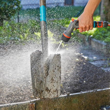 Gardena Comfort Multi Cleaning Nozzle — 4 Spray Patterns, Frost Protection