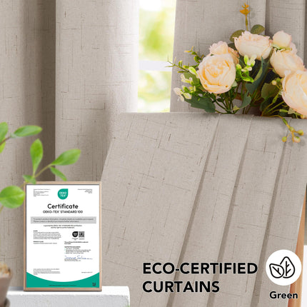 Blackout Thermal Insulated Curtains, 2 Panels
