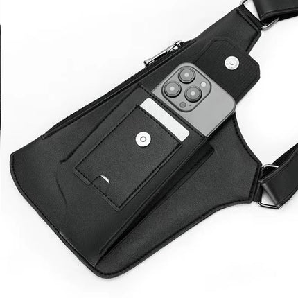 StealthCarry Urban Bag | Anti-Theft Leather Underarm Shoulder Bag & Holster