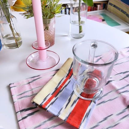 Xela Multi Jaspe Cocktail Napkins Set of 4