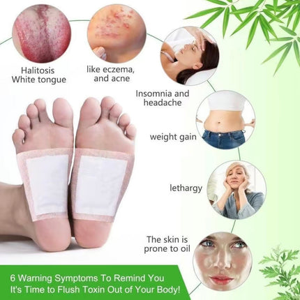 HerbalDetox Foot Patches | Natural Herbal Relaxation & Sleep Support Patches