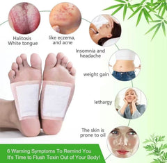 HerbalDetox Foot Patches | Natural Herbal Relaxation & Sleep Support Patches