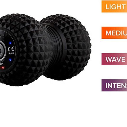 Peanut Electric Vibrating Massage Roller | Rechargeable Myofascial Release Ball for Muscle Recovery
