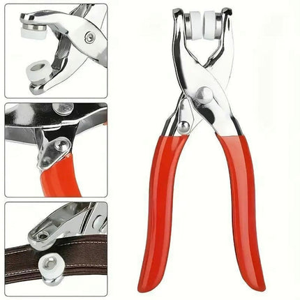 SewEase Snap Fastener Pliers Kit | Professional 100-Piece Button Installation Tool