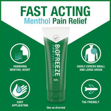 Biofreeze® Menthol Cooling Gel 3 fl oz – Post-Workout Recovery & Active Muscle Support