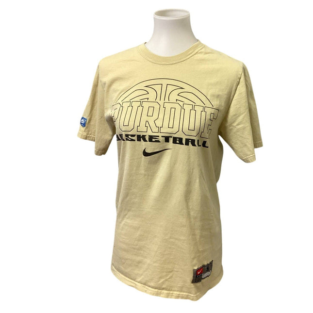 Nike NCAA Purdue Boilermakers Basketball Cotton Tee — Pre-Owned, Small