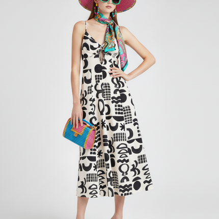 A-line Floral Dress, Dumbo | Women - BYMANYC ® New York