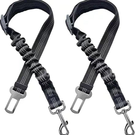 Dog Seat Belt Harness | Adjustable Nylon Safety Car Belt for Pets