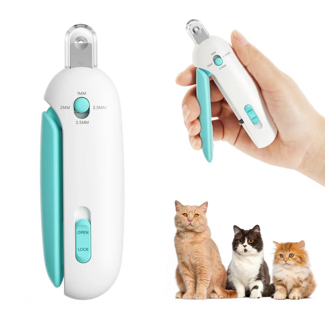 PurrTrim Cat Nail Clipper | Precision Claw Trimmer for Cats — Safe, Sharp & Easy to Use