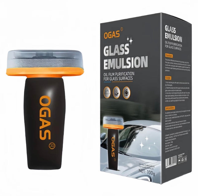 AutoView Windshield Oil Film Remover | Professional Glass Cleaner & Rain Repellent Prep