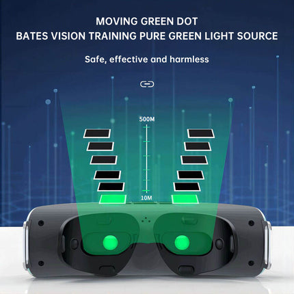 3D Moving Green Light Eye Massager | Children's Vision Recovery & Fatigue Relief Device