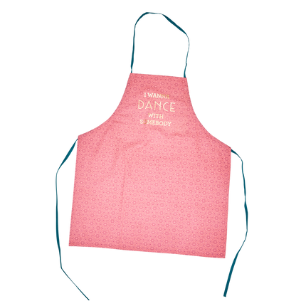 Cotton Apron | Pink Marrakesh Print