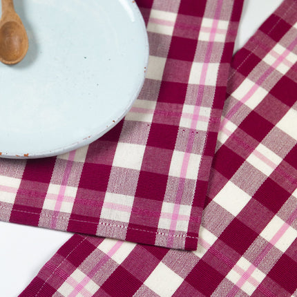 Abigail Plaid Placemat Set