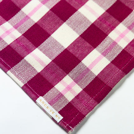 Abigail Plaid Placemat Set