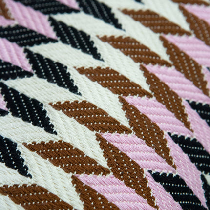 Almolonga 70s Dream Pillow - Pink & Brown 20" x 20"