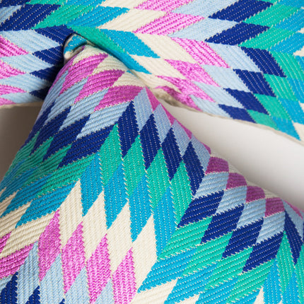 Almolonga Diamond Pillow - Blue Multi