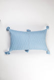 Antigua Pillow - Baby Blue