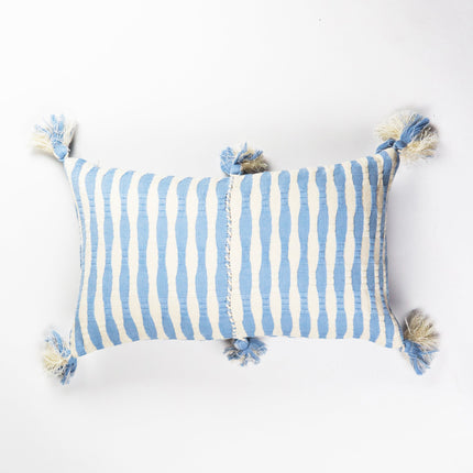 Antigua Pillow - Baby Blue