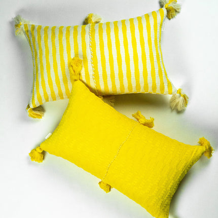 Antigua Pillow - Bright Yellow
