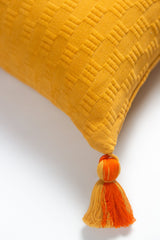 Antigua Pillow - Tangerine Colorblocked